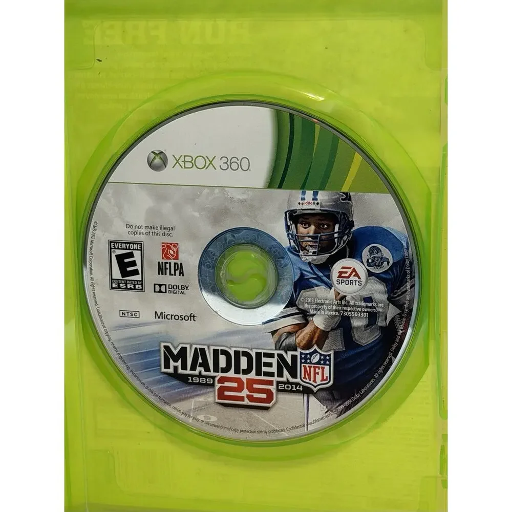 Madden NFL 25 (2014) Microsoft Xbox 360 Game